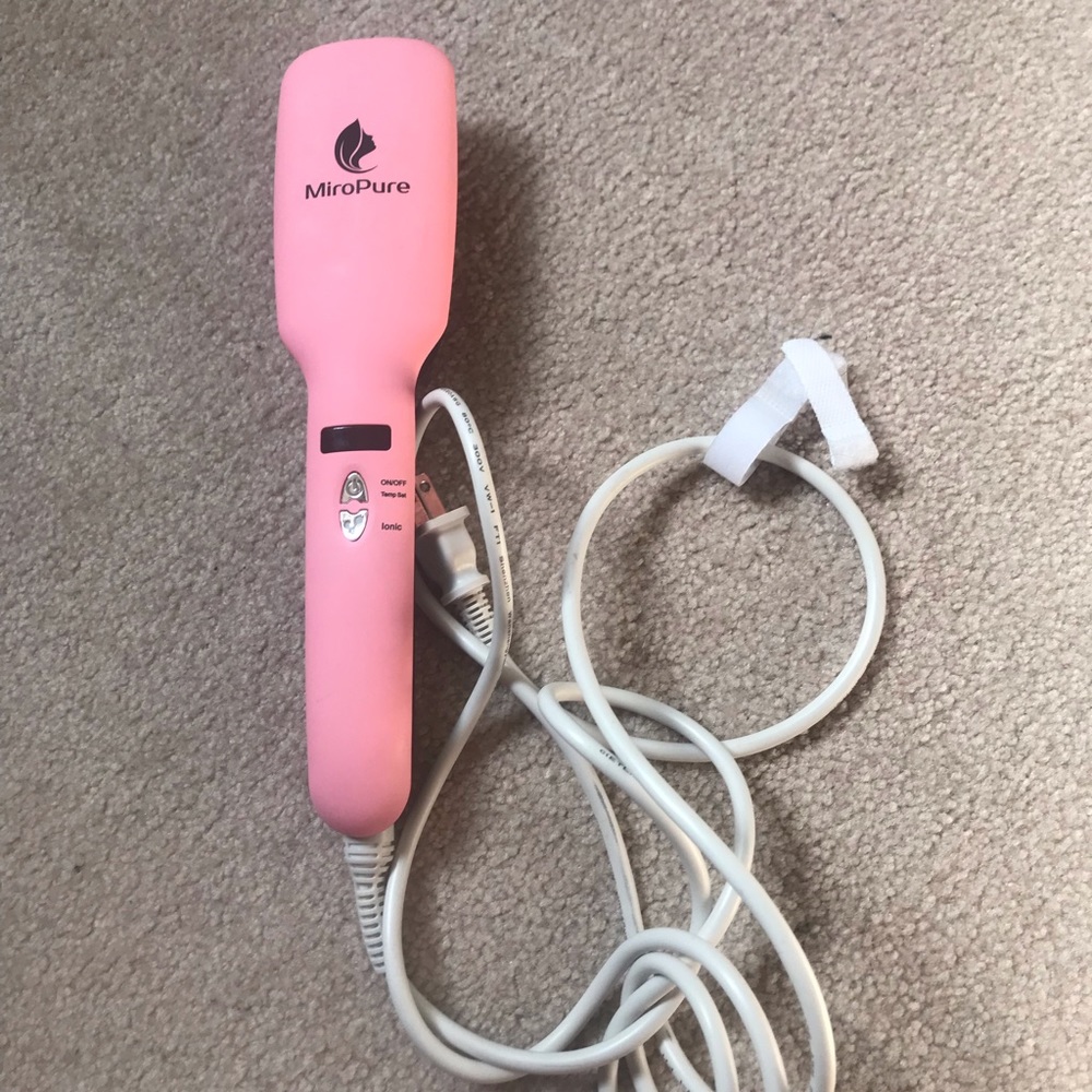 Miropure hair straightening brush